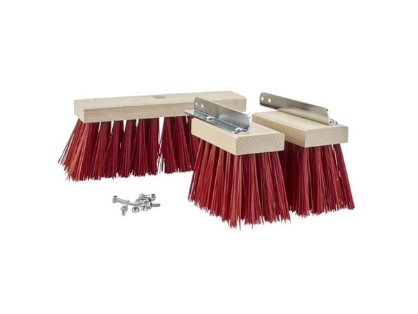 Støvelbørster, Vikan, 32x11x11,5 cm, galvanisert stål/PVC/tre, stive