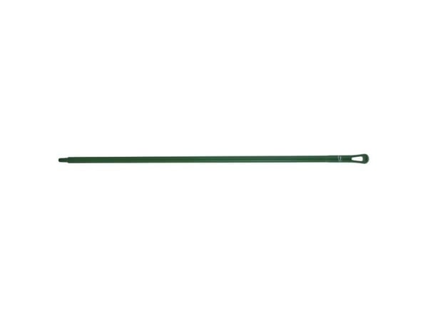 Kahva erittäin hygieeninen Ø34x1500 mm kierteellä PP Vihreä,1 kpl