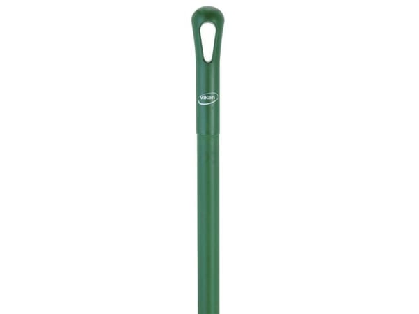 Kahva erittäin hygieeninen Ø34x1500 mm kierteellä PP Vihreä,1 kpl