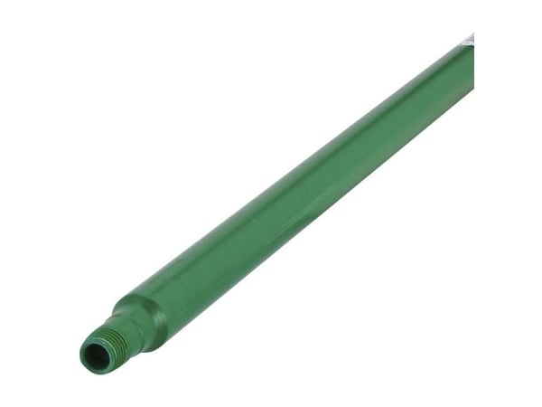 Kahva erittäin hygieeninen Ø34x1500 mm kierteellä PP Vihreä,1 kpl
