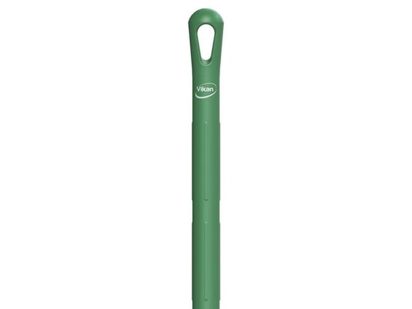 Skaft Ultra hygiejnisk Ø34x1700 mm med Gevind PP Grøn,stk