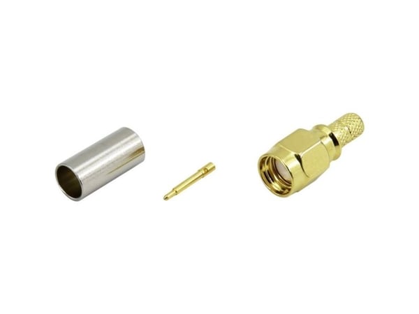 Conrad Components 1493153 SMA stickkontakt, rak, 50 O (1 st.)