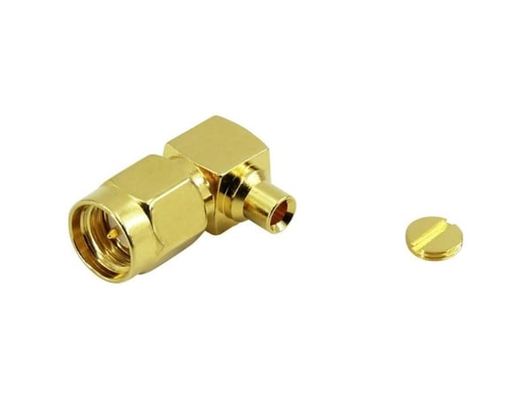 Conrad Components 1493154 SMA-liitin Pistoke, kulmikas 50 ? 1 kpl
