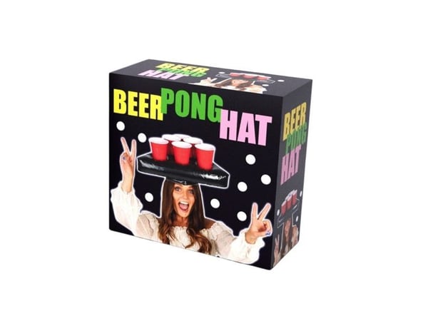 Beer pong-hatt