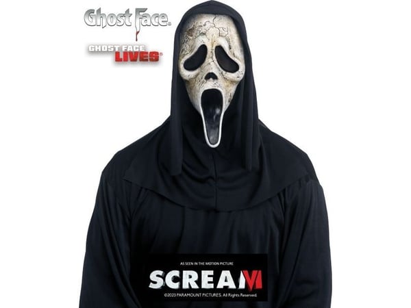 Ghost Face Aged maske
