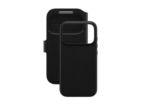 CARE by PanzerGlass Tango - Lommebok for mobiltelefon - MagSafe-samsvar - veganlær - svart - for Apple iPhone 17 Pro