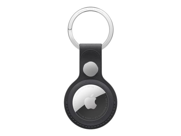 Apple - Eske for airtag - stainless steel, mikrotvill - svart - for AirTag