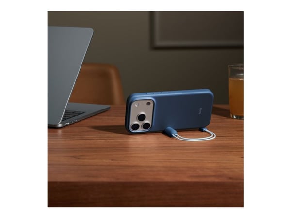 Beats - Matkapuhelimen takakuori - jalustalla - MagSafe-yhteensopivuus - polykarbonaatti - bedrock blue - iPhone 17 Pro -puhelimelle