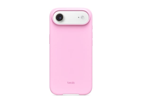 Beats - Bagsidecover til mobiltelefon - MagSafe-kompatibilitet - polykarbonaatti - pebble pink - iPhone Airille