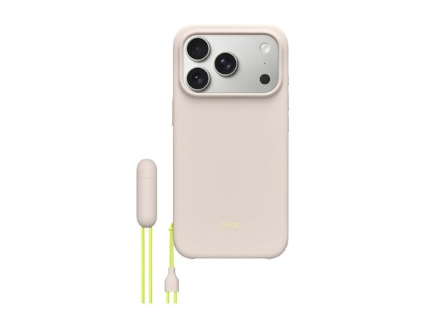 Beats - Matkapuhelimen takakuori - jalustalla - MagSafe-yhteensopivuus - polykarbonaatti - kalkkikivi - iPhone 17 Pro -puhelimille