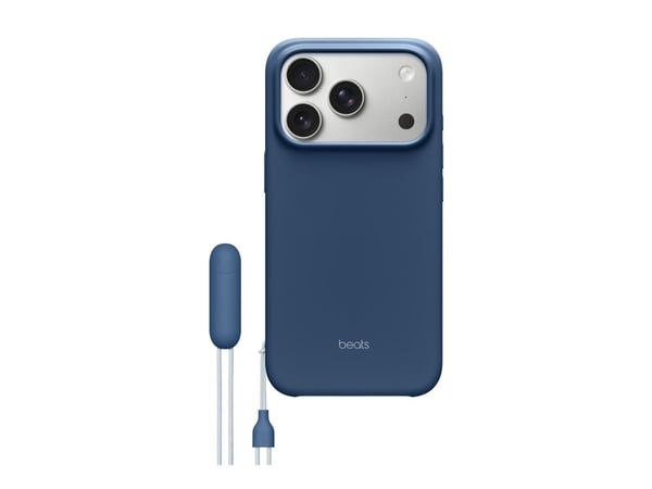 Beats - Matkapuhelimen takakuori - jalustalla - MagSafe-yhteensopivuus - polykarbonaatti - bedrock blue - iPhone 17 Pro -puhelimelle
