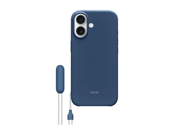 Beats - Matkapuhelimen takakuori - jalustalla - MagSafe-yhteensopivuus - polykarbonaatti - bedrock blue - iPhone 17 -puhelimelle