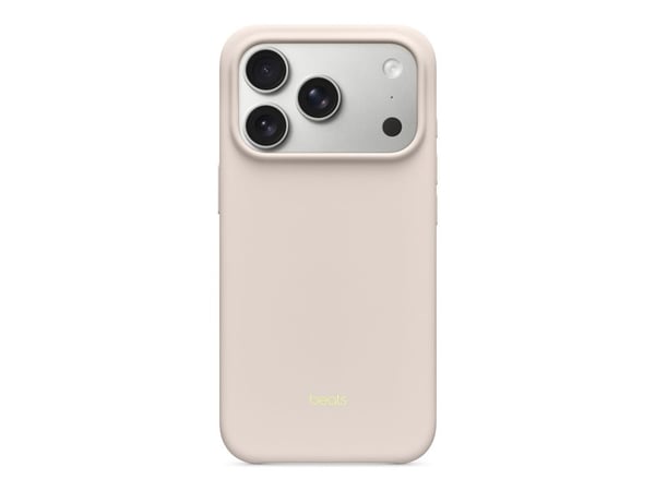 Beats - Bagsidecover til mobiltelefon - MagSafe-kompatibilitet - polykarbonaatti - kalkkikivi - iPhone 17 Pro:lle