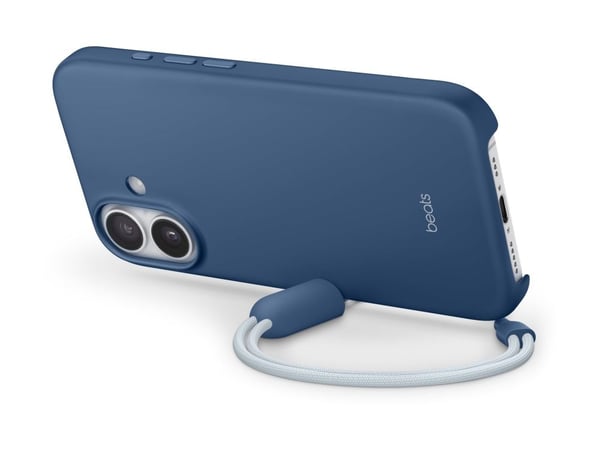 Beats - Matkapuhelimen takakuori - jalustalla - MagSafe-yhteensopivuus - polykarbonaatti - bedrock blue - iPhone 17 -puhelimelle