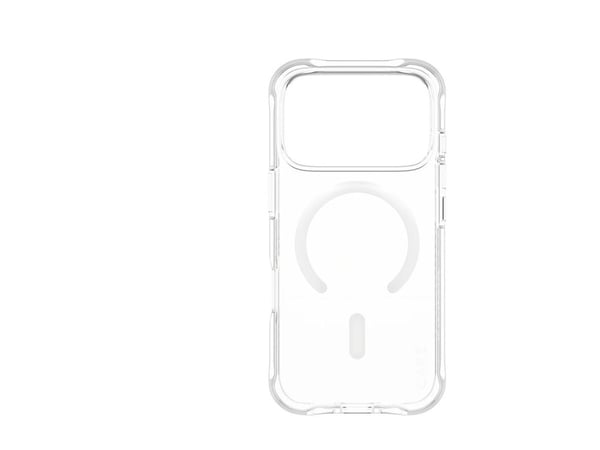 CARE by PanzerGlass Samba - Baksidedeksel for mobiltelefon - med hvit MagSafe - MagSafe-samsvar - termoplast-polyuretan (TPU) - blank - for Apple i...