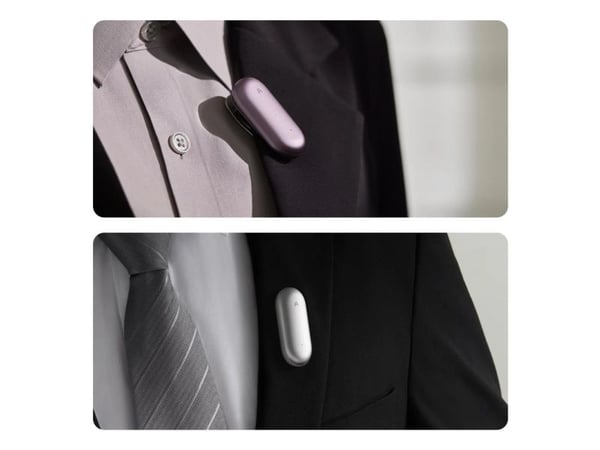 PLAUD NotePin - Monteringssats för digital röstinspelare - cosmic gray - för NotePin