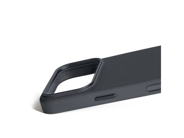 Mujjo Nahkakotelo - nahkakotelo iPhone 17 Pro:lle yhteensopiva MagSafe (basaltti) kanssa