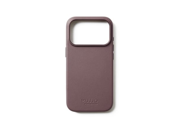 Mujjo Nahkakotelo - nahkakotelo iPhone 17 Pro:lle yhteensopiva MagSafe kanssa (pronssinpunainen)