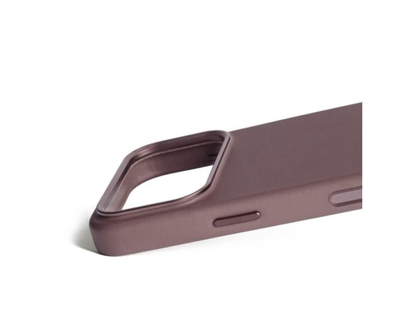 Mujjo Nahkakotelo - nahkakotelo iPhone 17 Pro:lle yhteensopiva MagSafe kanssa (pronssinpunainen)