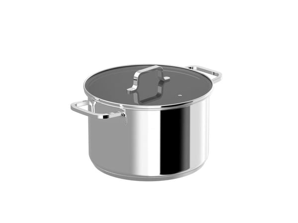 BergHOFF 1315080, 6,6 L, Rustfritt stål, Keramikk, Elektrisk, Gass, Halogen, Induksjon, Rustfritt stål, Rustfritt stål