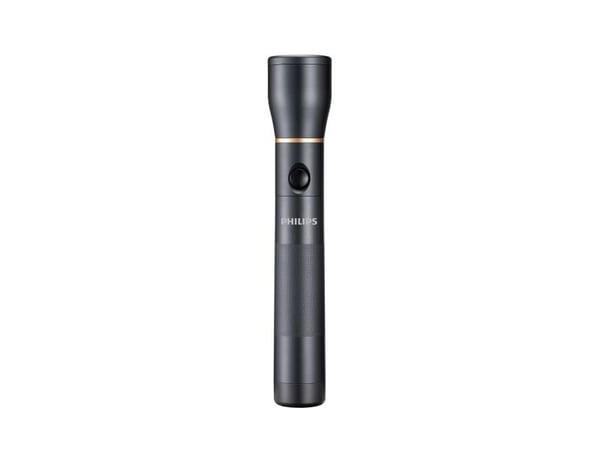 Philips SFL7002T/10, Painikkeellinen taskulamppu, Musta, IPX4, LED, AA, Alkali