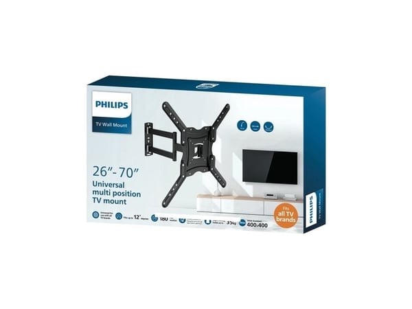 PHILIPS kääntyvä seinäteline 70" televisiolle - 2389152