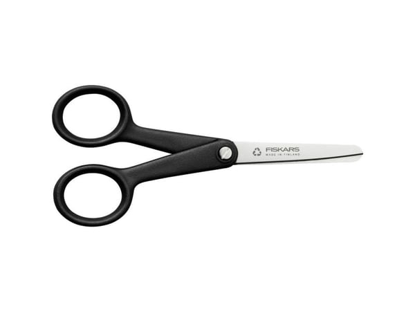 Fiskars 1074542, Voksen, Rett kutt, Enkelt, Svart, Rustfritt stål, Rustfritt stål, Universal