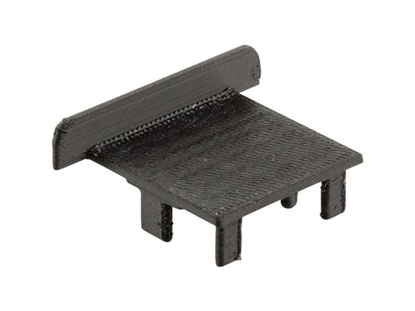 Deko Light 988158 Combo Klick T-profil endehette i PVC (25 x 25 x 2 mm) - 2 stk