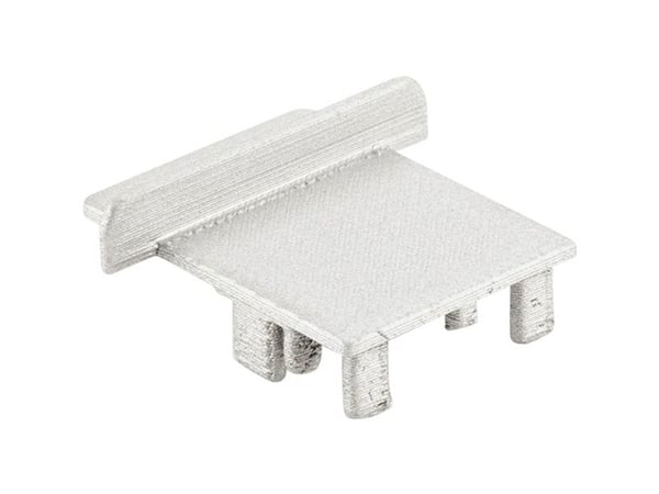Deko Light 988155 kombi klikk T-profil, profill-/endeavslutning PVC, 25 x 25 x 2 mm, 2 stk