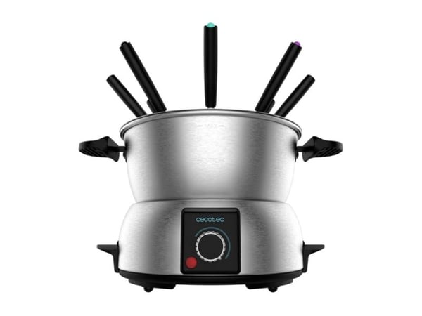 Cecotec 08018, 8 person(er), Rustfritt stål, Rund, Rotasjon, 1000 W, 230 V