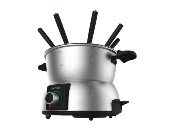 Cecotec 08018, 8 person(er), Rustfritt stål, Rund, Rotasjon, 1000 W, 230 V