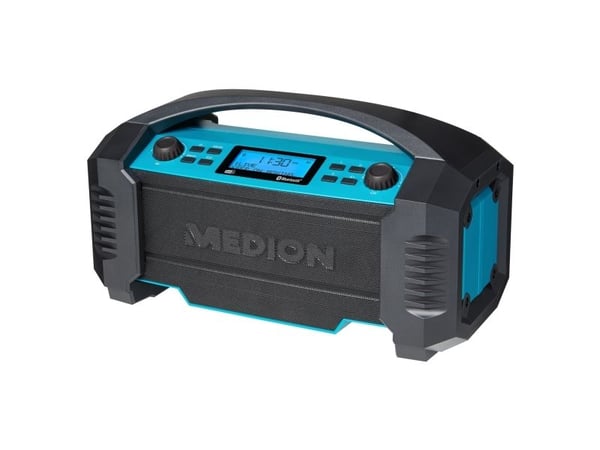Medion MD 43320 DAB+ työmaaradio sininen / musta