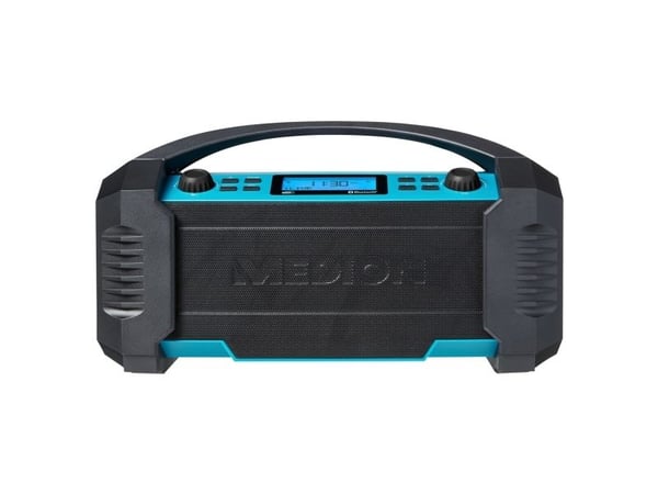 Medion MD 43320 DAB+ työmaaradio sininen / musta
