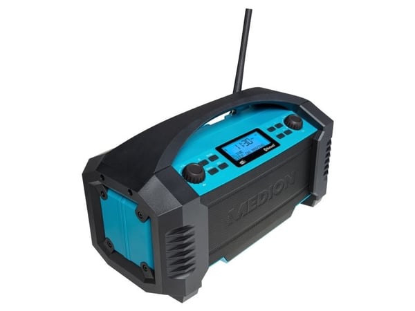 Medion MD 43320 DAB+ työmaaradio sininen / musta