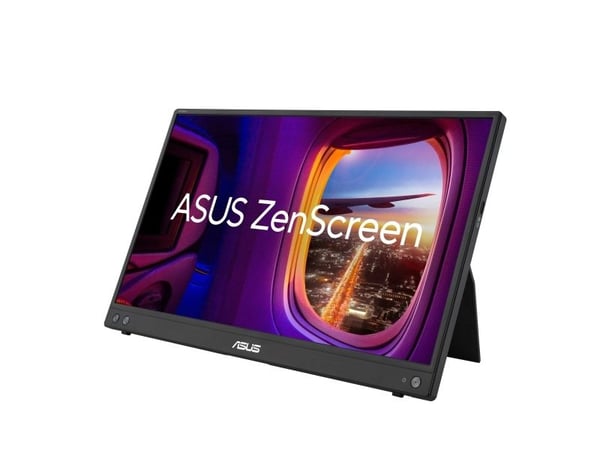 ASUS ZenScreen MB16AHV - LED-skjerm - 15.6" (16" synlig) - portabel - 1920 x 1080 Full HD (1080p) @ 60 Hz - IPS - 250 cd/m² - 800:1 - 5 ms - Mini H...