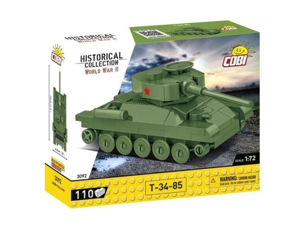 COBI T-34-85, Byggesett, 6 år, 110 stykker