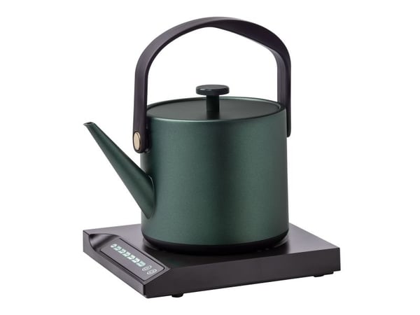 Unold 18217 BLITZKOCHER Jade, 0,6 l, 800 W, Grønn, Plast, Rustfritt stål, Justerbar termostat, Vannivåindikator