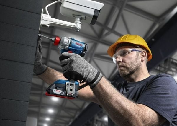 Bosch GDX 18V-285, Boremaskin med pistolgrep, Nøkkel, Sort, Blå, 2800 RPM, 2000 RPM, 2800 RPM - SOLO