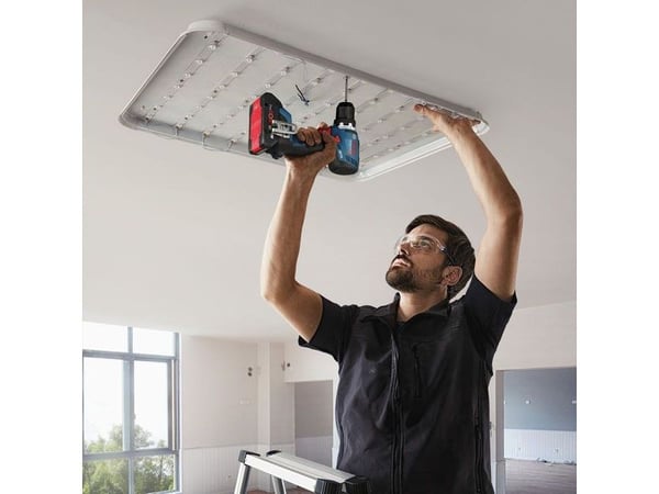 Bosch GSR 18V-65 Professional, Boremaskin med pistolgrep, Nøkkel, Sort, Blå, 2100 RPM, 550 RPM, 2100 RPM