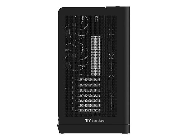 Thermaltake View 390 Air - Mid tower - ATX - sidepanel med vindu (herdet glass) - ingen strømforsyning (PS2) - svart - USB/lyd