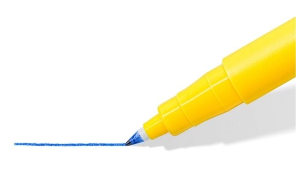 Staedtler Noris writing pen 307, Svart, Blå, Grønn, Rød, Gult, 0,6 mm, Resirkulert plast, Rund, Vann-basert blekk