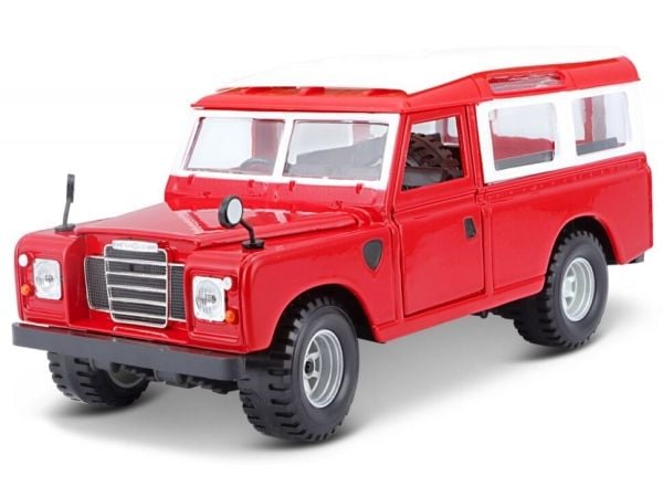BBURAGO Land Rover 110, Montert på forhånd, 1:24, Land Rover 110, Hankjønn, Rød