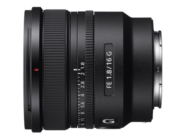Sony SEL16F18G - Vidvinkelobjektiv - 16 mm - f/1.8 FE G - Sony E-mount