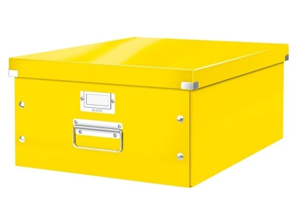 Leitz Click & Store WOW Large - Lagerboks - for A3 (297 x 420 mm) - gul