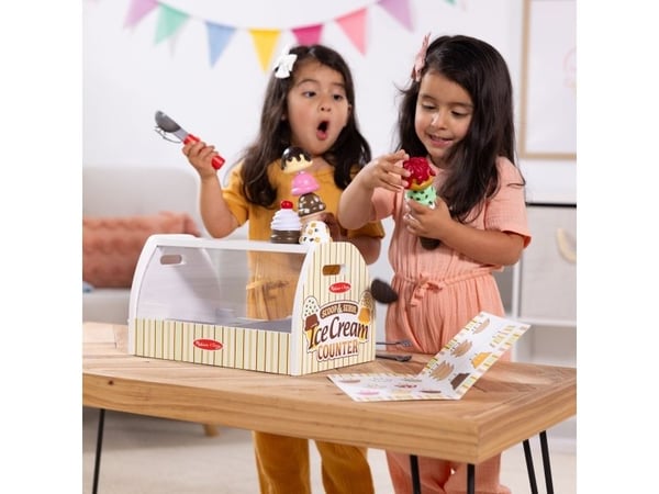 Melissa & Doug MPP PLF ScpServeWdnIceCream Cntr GML, 3 år