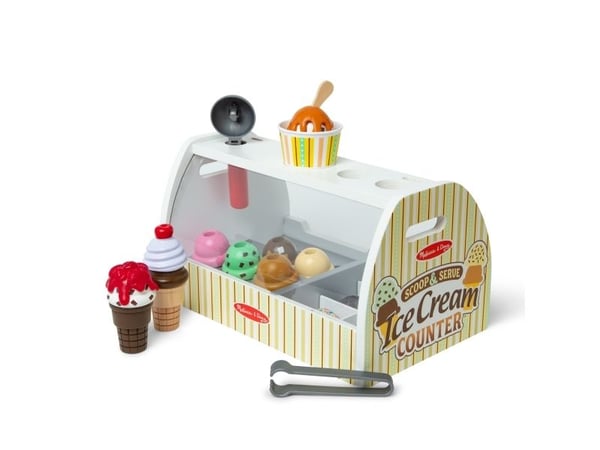 Melissa & Doug MPP PLF ScpServeWdnIceCream Cntr GML, 3 år