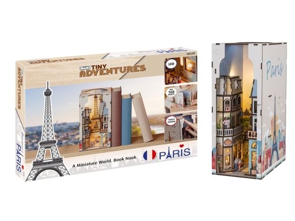 Revell Tiny Adventures "Paris", Passasjerskipsmodell, Monteringssett, Tiny Adventures Paris, Alle kjønn, Tre, 168 stykker