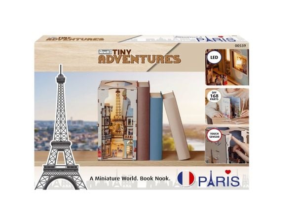 Revell Tiny Adventures "Paris", Passasjerskipsmodell, Monteringssett, Tiny Adventures Paris, Alle kjønn, Tre, 168 stykker
