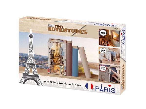 Revell Tiny Adventures "Paris", Passasjerskipsmodell, Monteringssett, Tiny Adventures Paris, Alle kjønn, Tre, 168 stykker