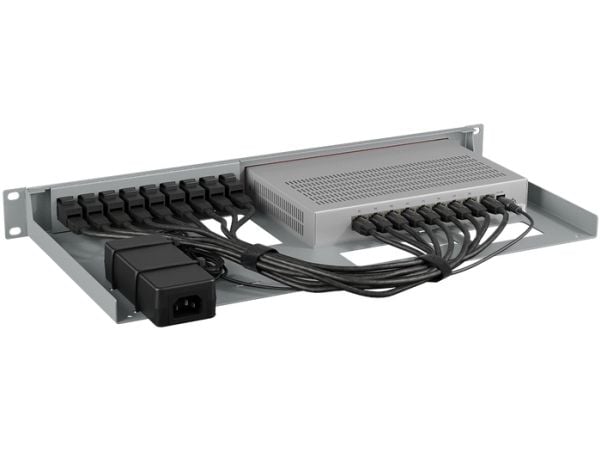 Rackmount.IT RM-ZN-T1, Kiinnityskiinnike, Hopea, 1,18 kg